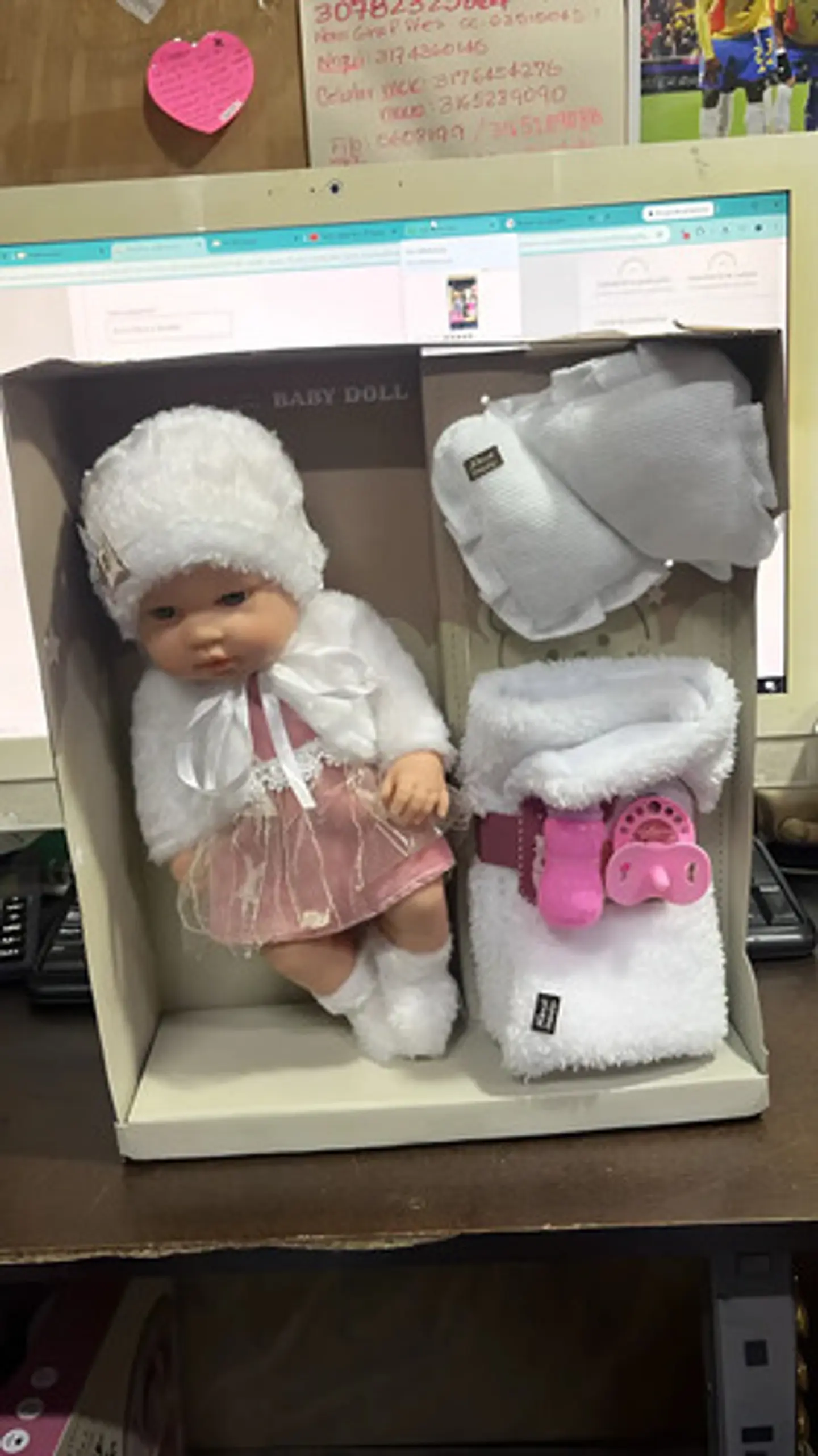 Muñeca Bebe Recien Nacidos Infantil Realista Juguete 6