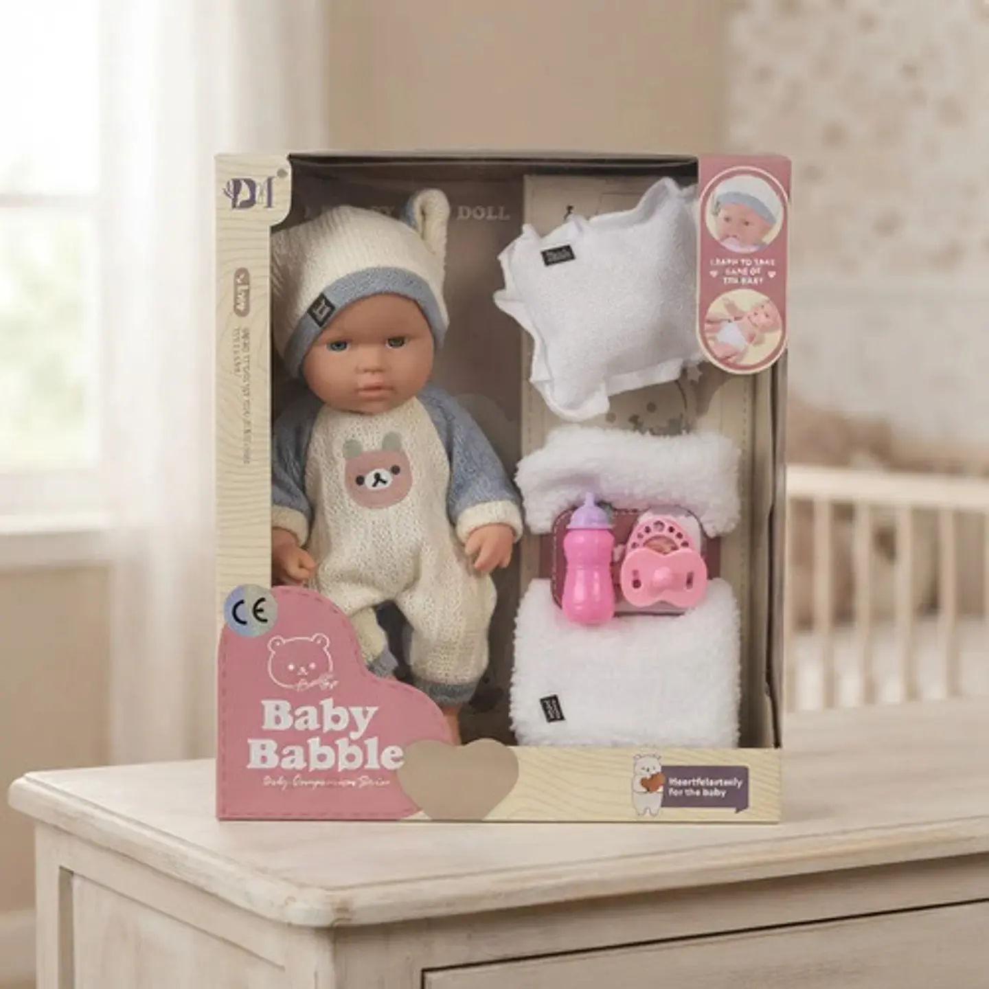 Muñeca Bebe Recien Nacidos Infantil Realista Juguete 15