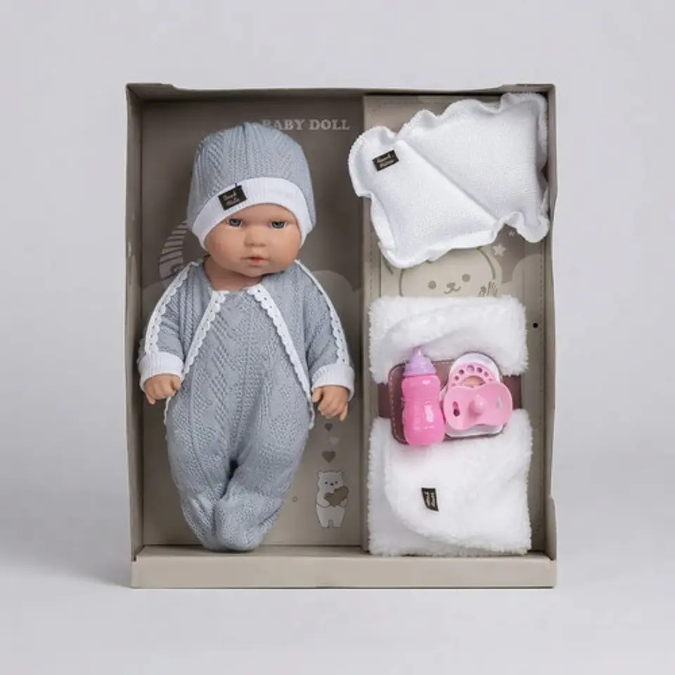 Muñeca Bebe Recien Nacidos Infantil Realista Juguete 19