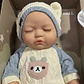 Muñeca Bebe Recien Nacidos Infantil Realista Juguete - Miniatura 29