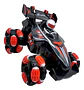 Carro Control Remoto Stunt Car 360° Rotación Negro Rojo Personaje Speed Macrooutlet Negro Con Rojo - Miniatura 3