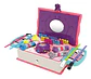 Set Bisutería Pulseras Letras Tocador Espejo Tablero Libro - Miniatura 4