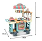 Carrito Comidas Rápidas  Infantil Niña Caja Registradora - Miniatura 2