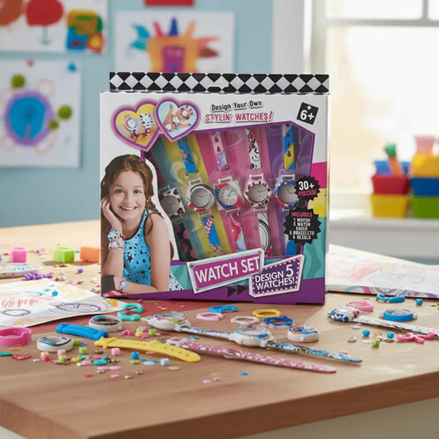 Macrooutlet Mbk Reloj Juguete Multicolor Correas Intercambiables 3-7 Años 2
