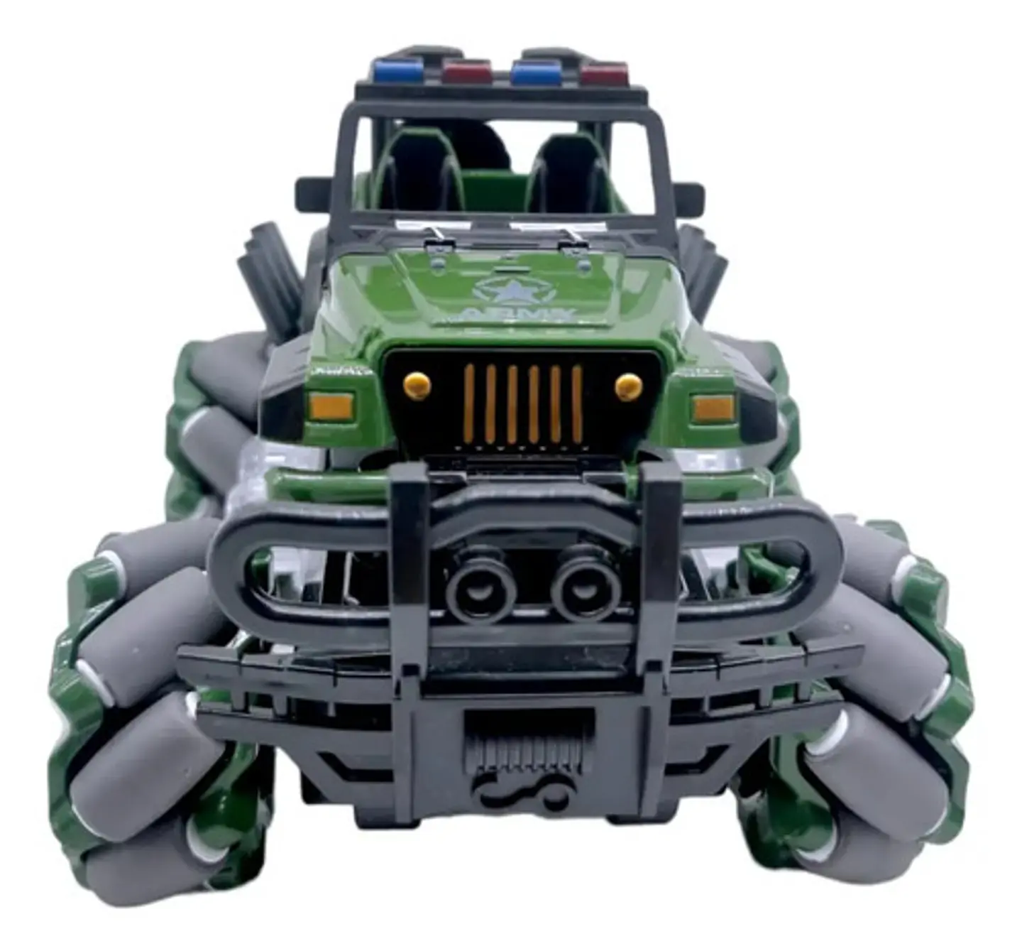 Carro Control Remoto 1:36 Con Luces 2.4ghz Juguete Niños Verde 2