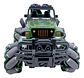 Carro Control Remoto 1:36 Con Luces 2.4ghz Juguete Niños Verde - Miniatura 2