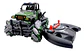 Carro Control Remoto 1:36 Con Luces 2.4ghz Juguete Niños Verde - Miniatura 4