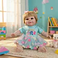 Muñeco Bebé Reborn Kiki Realista de Silicona y Algodón de 48 cm - Miniatura 1