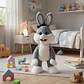 Peluche Conejo Interactivo Juguete Baila 42cm Musica Niños - Miniatura 10