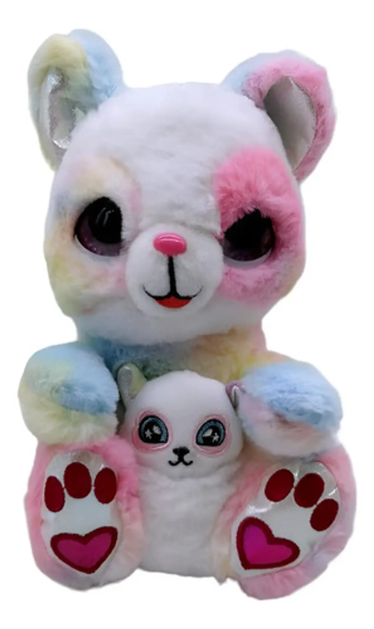 Juguete Osito De Peluche Con Bebe Musical Peek-a 1