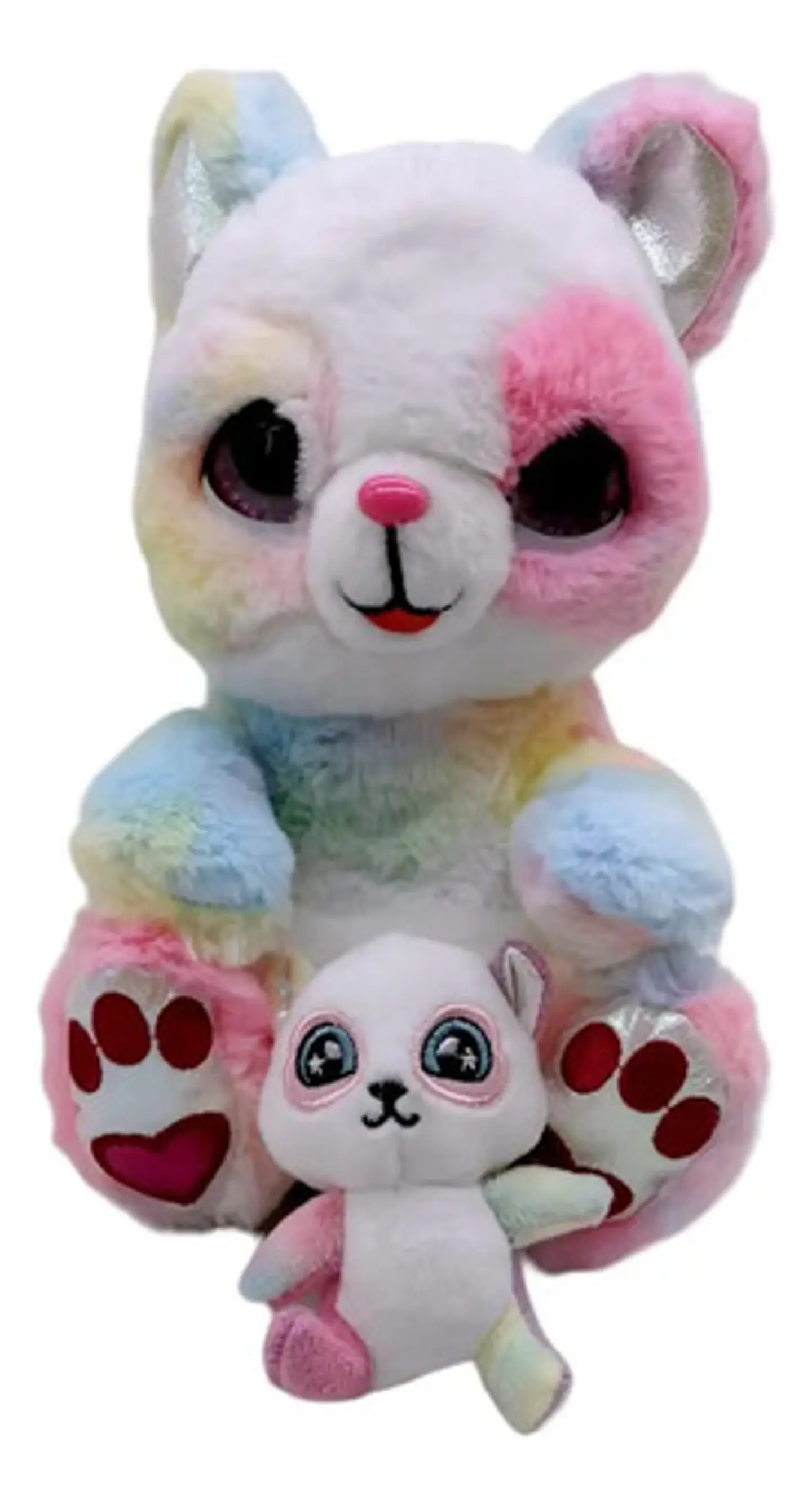 Juguete Osito De Peluche Con Bebe Musical Peek-a 2