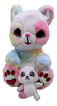 Juguete Osito De Peluche Con Bebe Musical Peek-a - Miniatura 2