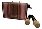 Parlante Bocina Altavoz Karaoke Microfonos Musica Mk-4201 - Miniatura 1