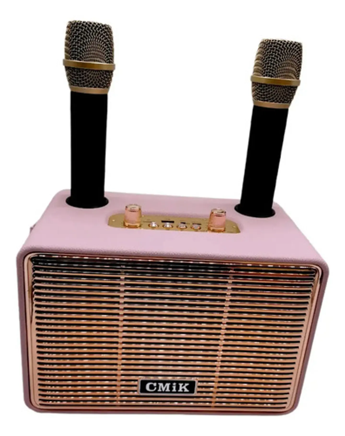 Parlante Bocina Altavoz Karaoke Microfonos Musica Mk-4201 5