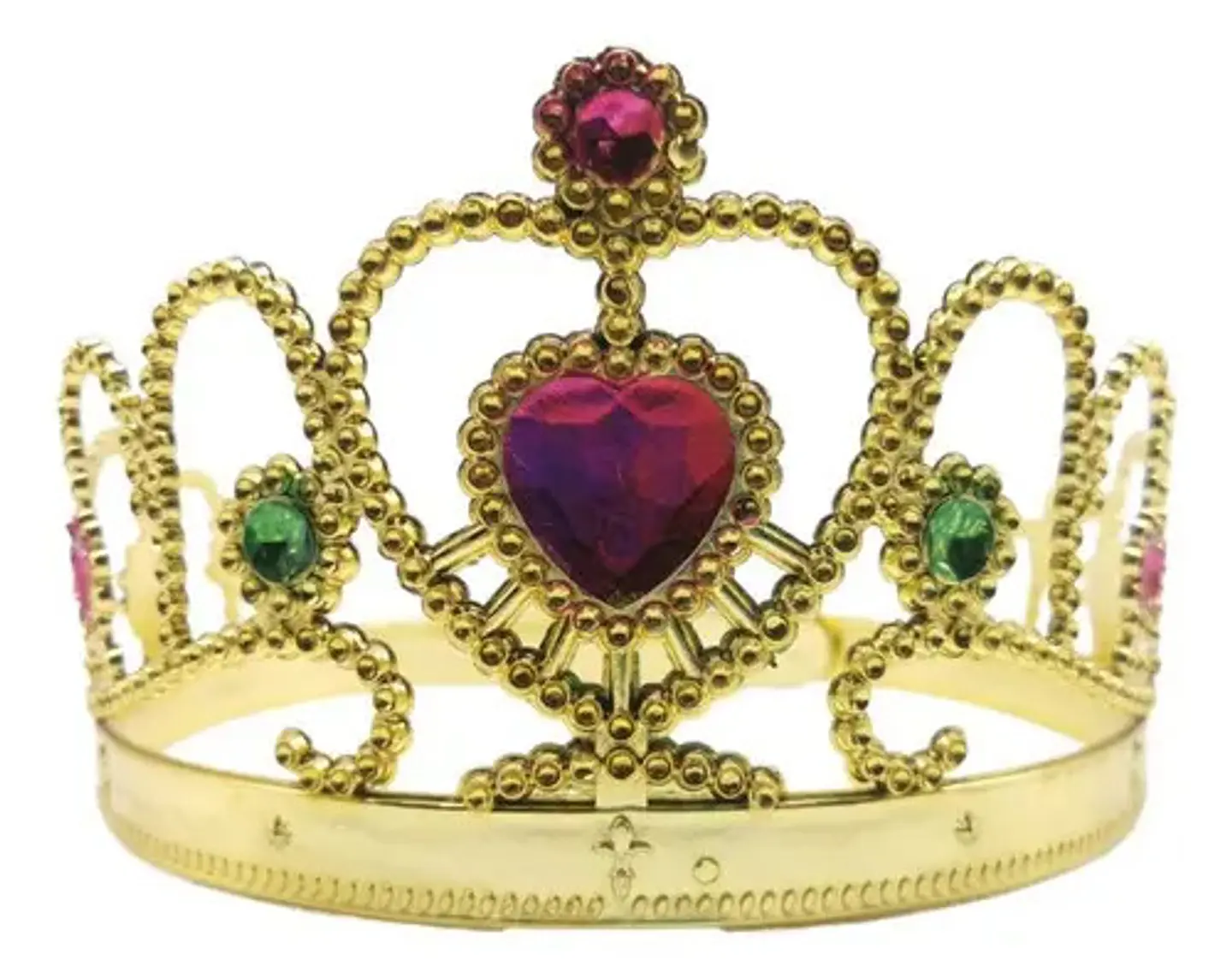 Corona Tiara Princesas Halloween Fiesta Disfraz 1452-75 Color Oro 1