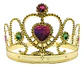 Corona Tiara Princesas Halloween Fiesta Disfraz 1452-75 Color Oro - Miniatura 1