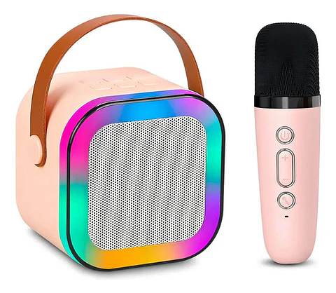 Parlante Altavoz Microfono Radio Karaoke Inalambrico