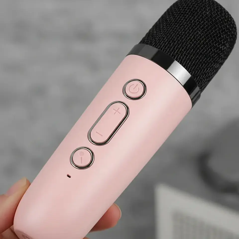 Parlante Altavoz Microfono Radio Karaoke Inalambrico 3