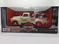 Chevy 3100 1950 1/25 Flats H Springer Maisto En Miniatura 1/24 Crema - Miniatura 3
