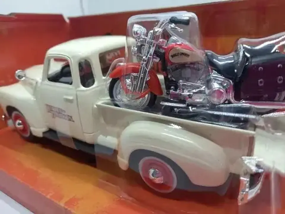 Chevy 3100 1950 1/25 Flats H Springer Maisto En Miniatura 1/24 Crema 6