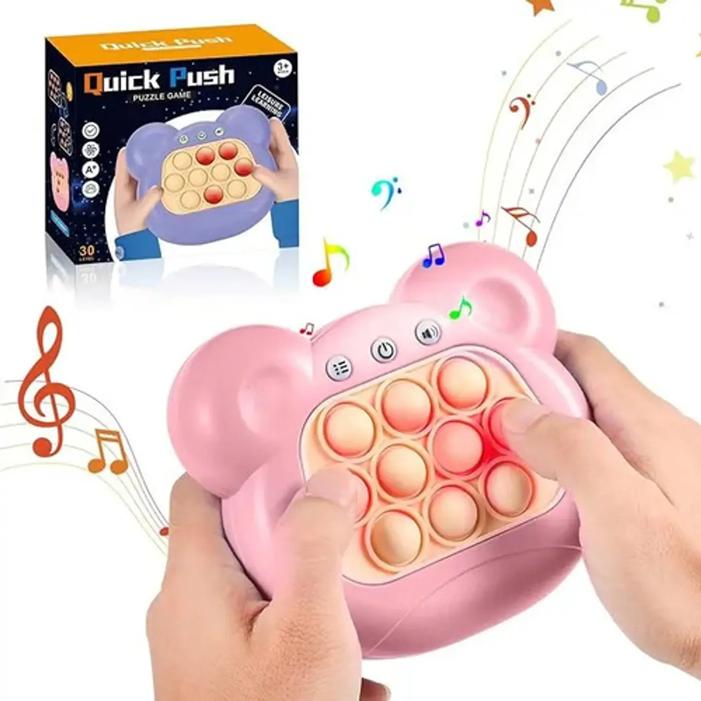  Juego Rompecabezas Pop It Electronico Burbuja Presión Fitje 10