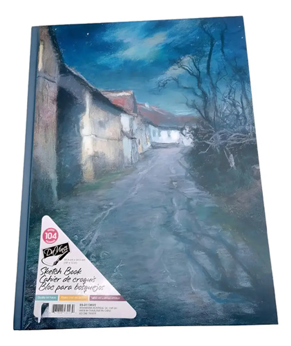 Cuaderno Bocetos Dibujo Block 104 Paginas Bosquejo Tapa Dura 10