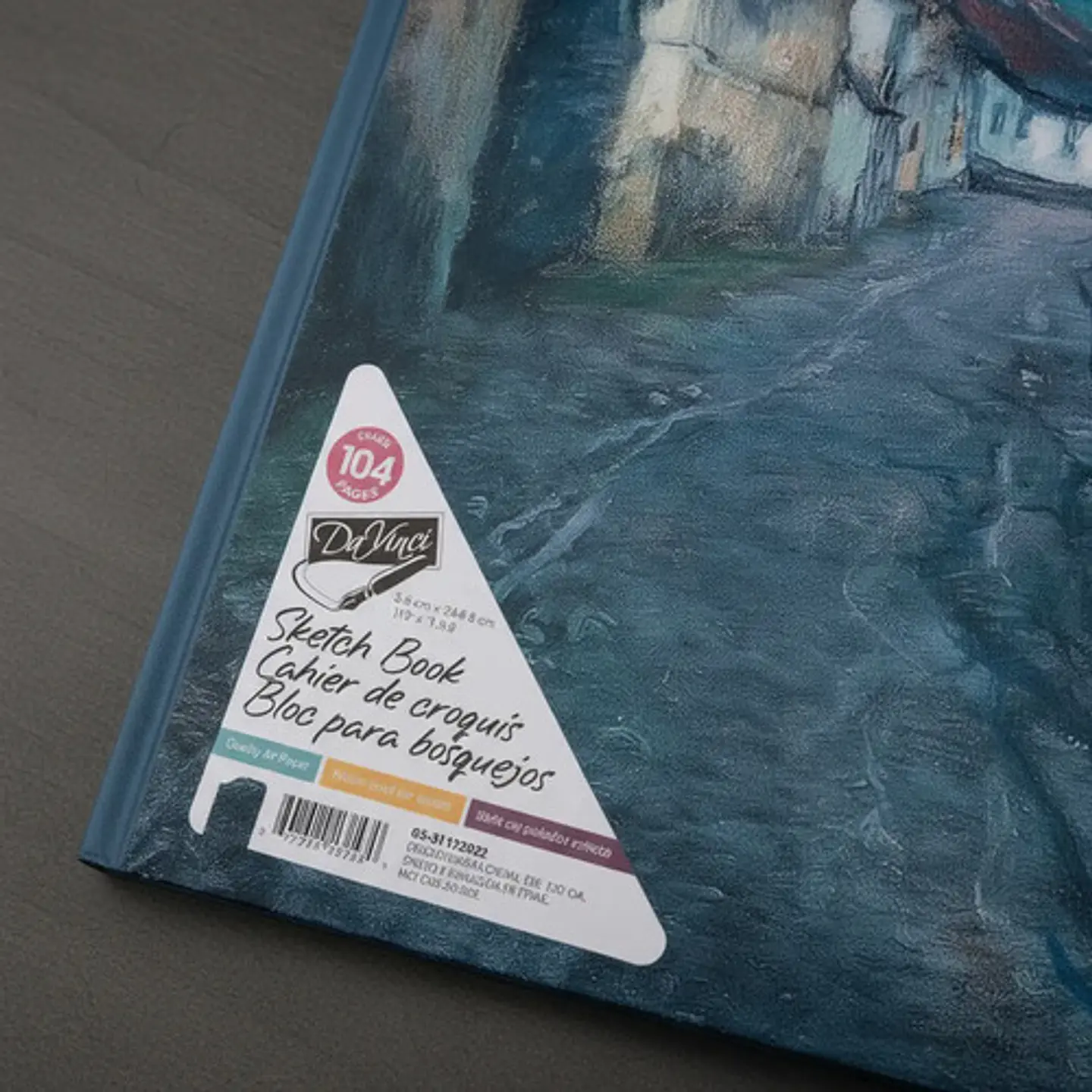 Cuaderno Bocetos Dibujo Block 104 Paginas Bosquejo Tapa Dura 12