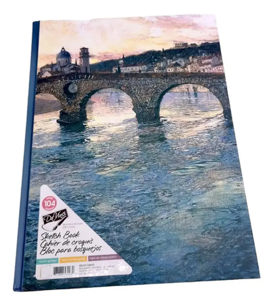 Cuaderno Bocetos Dibujo Block 104 Paginas Bosquejo Tapa Dura 14