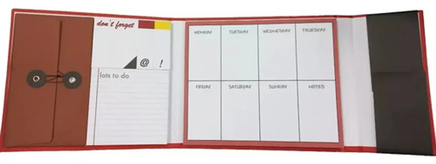 Agenda Planeador Organizador Semanal Notas 11