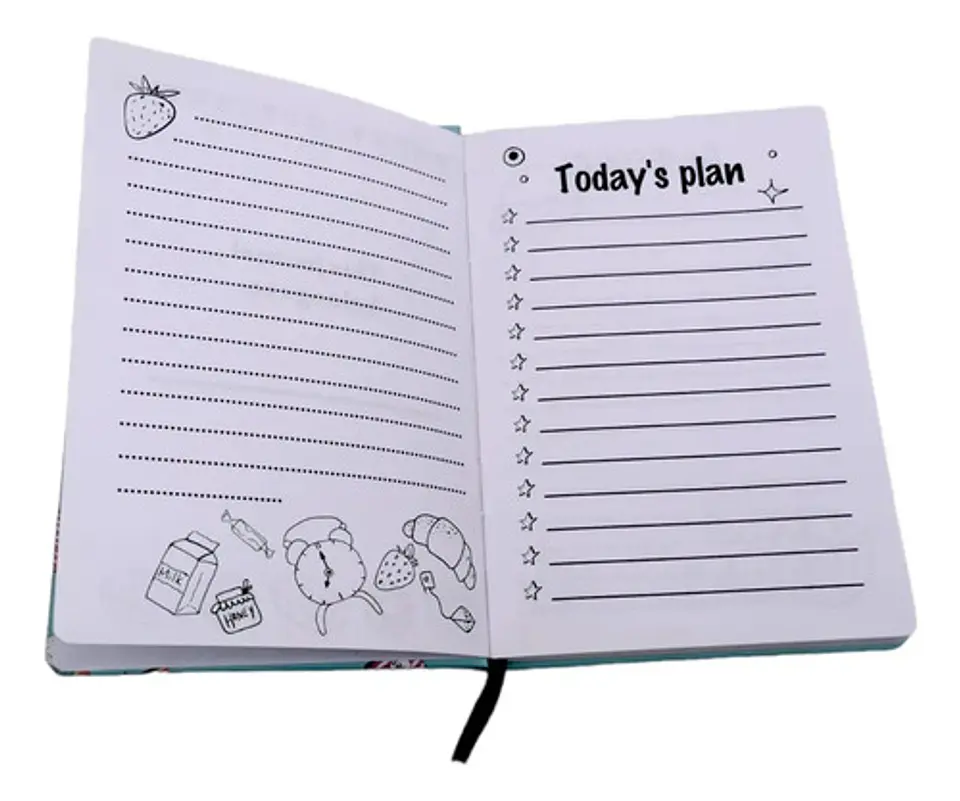 Cuaderno Diario Agenda Actividades Creativo Planes  2