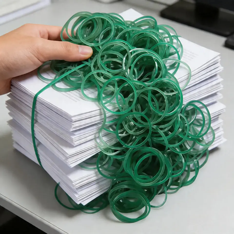 Cauchos Bandas Elásticas 440 Gramos Oficina 4
