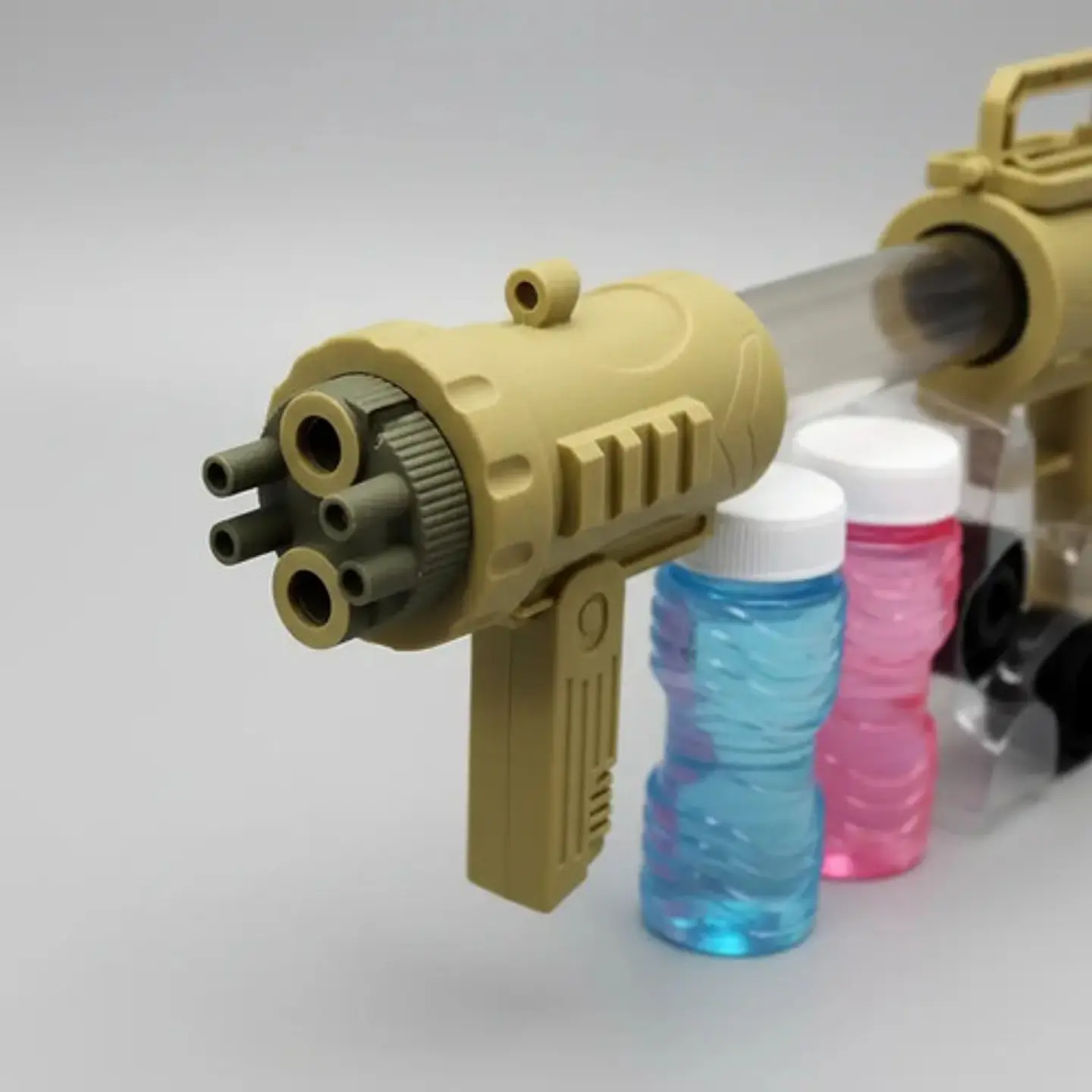 Pistola Lanza Dardos Burbujas Bolas Bazuca Burbujero  4