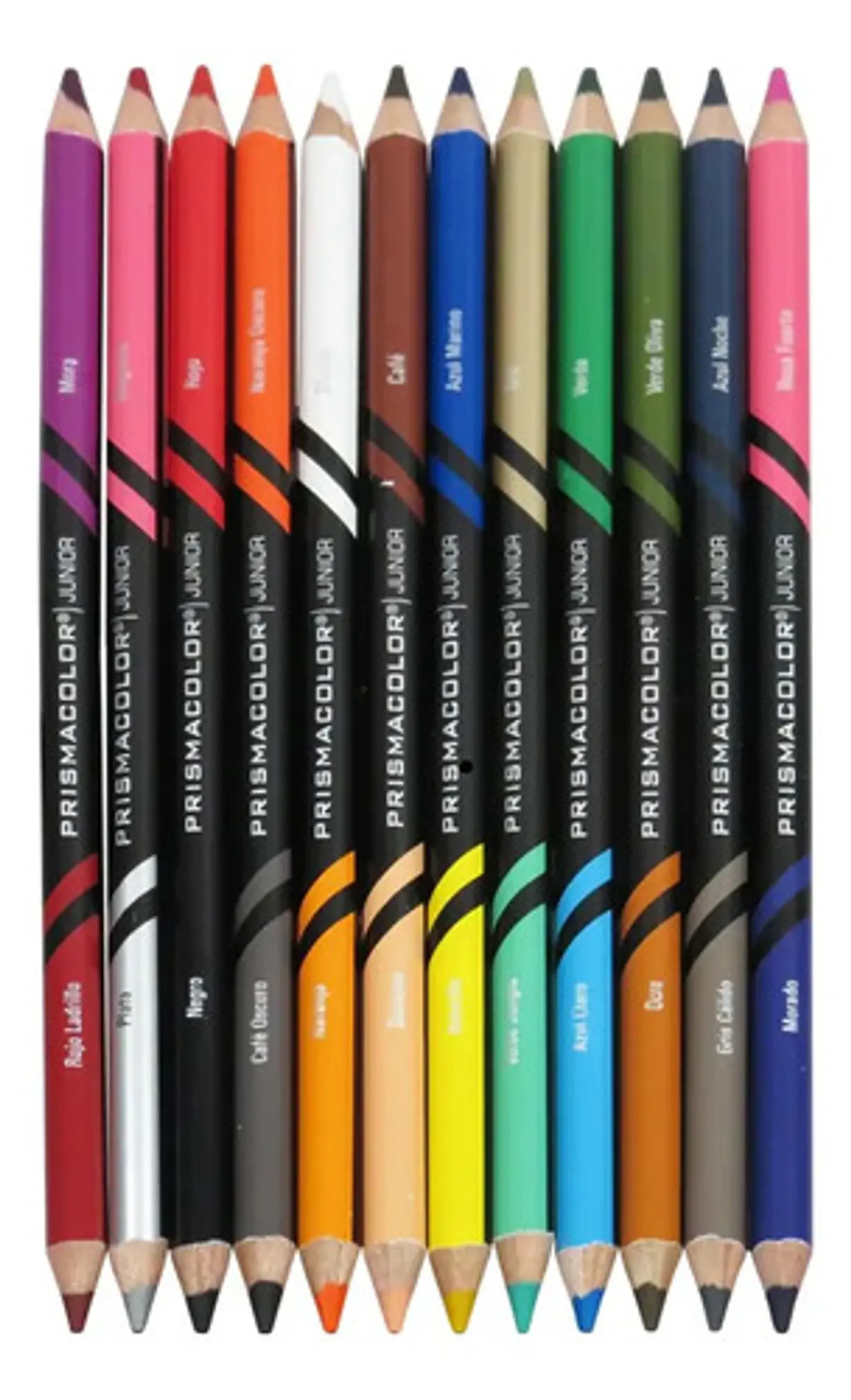 Colores Prismacolor Junior Doble Punta 4mm Caja X12 3