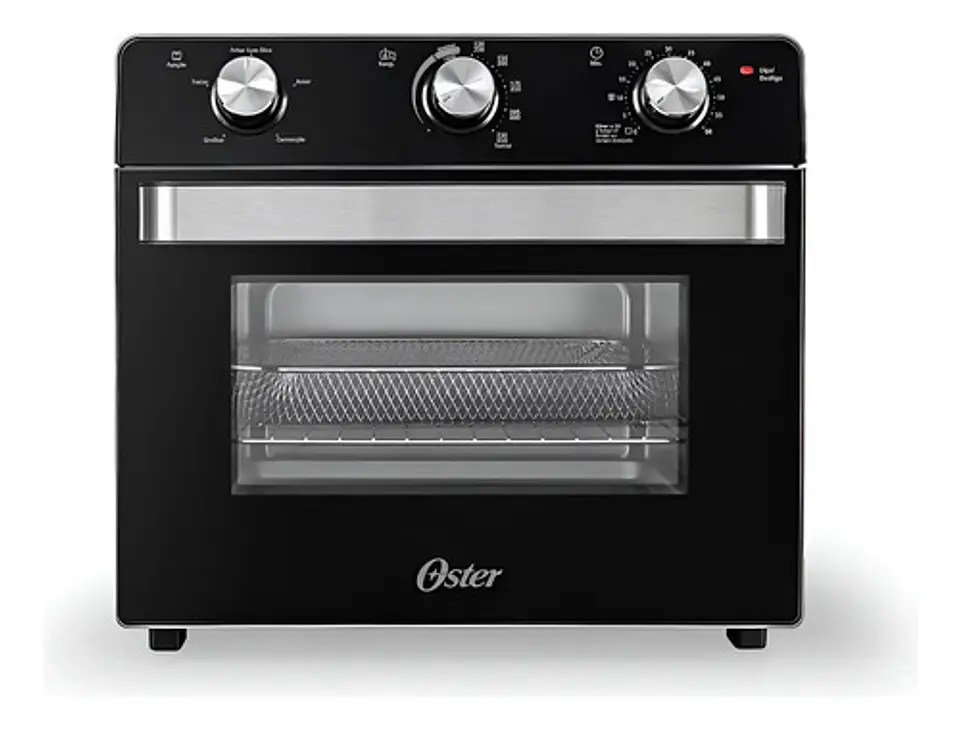Horno De Mesa Eléctrico Oster Tssttvmaf1 22l Negro 110v 1