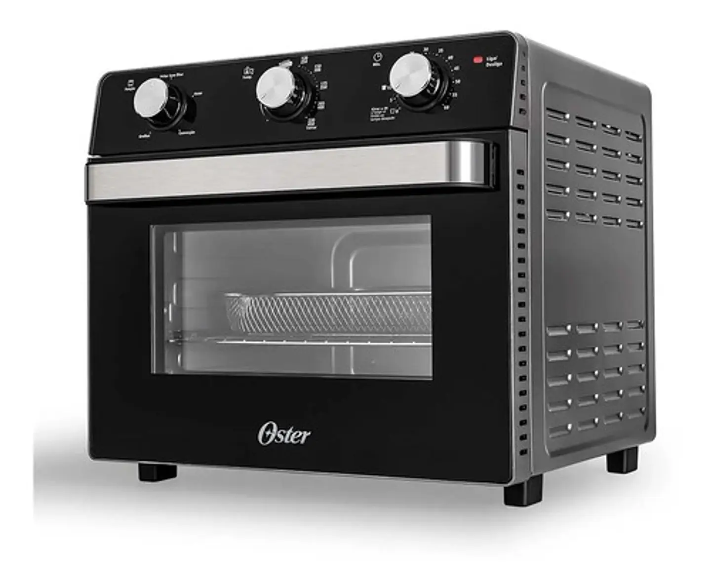 Horno De Mesa Eléctrico Oster Tssttvmaf1 22l Negro 110v 2