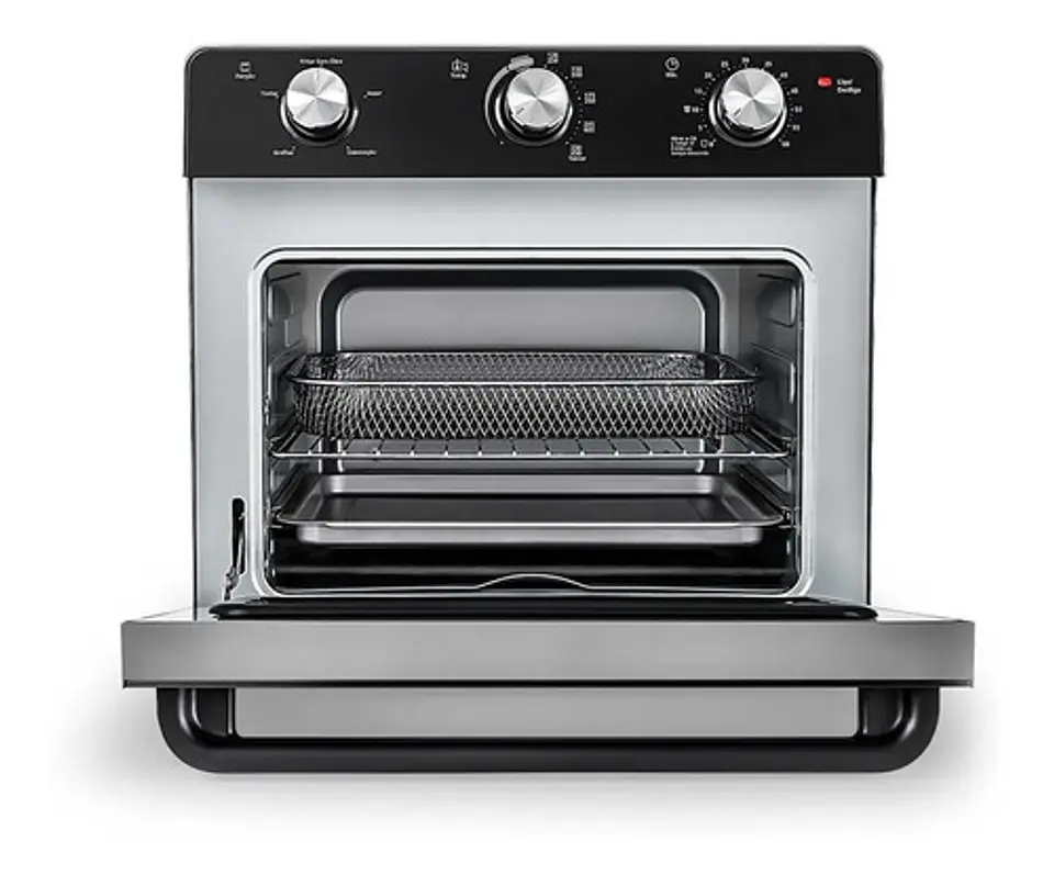 Horno De Mesa Eléctrico Oster Tssttvmaf1 22l Negro 110v 3