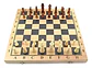Ajedrez Madera Juego Mesa Numeros Letras 34cm - Miniatura 2