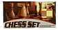 Ajedrez Madera Juego Mesa Numeros Letras 34cm - Miniatura 3