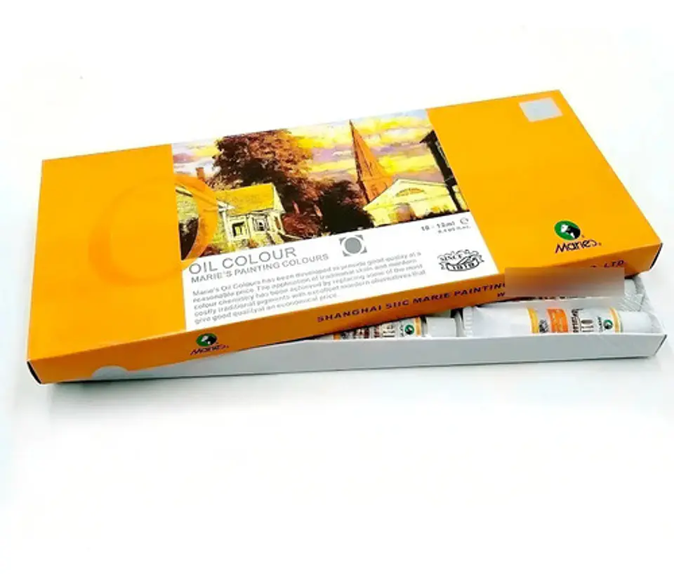 Oleos Caja X 18 Tubos De 12ml Maries 1