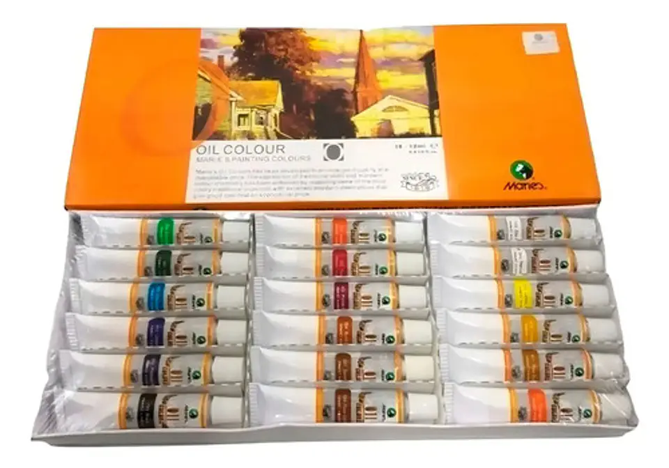 Oleos Caja X 18 Tubos De 12ml Maries 2
