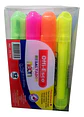 Marcador Resaltador Neon Offi-esco Tinta Alemana Punta Biselada 12un - Miniatura 2