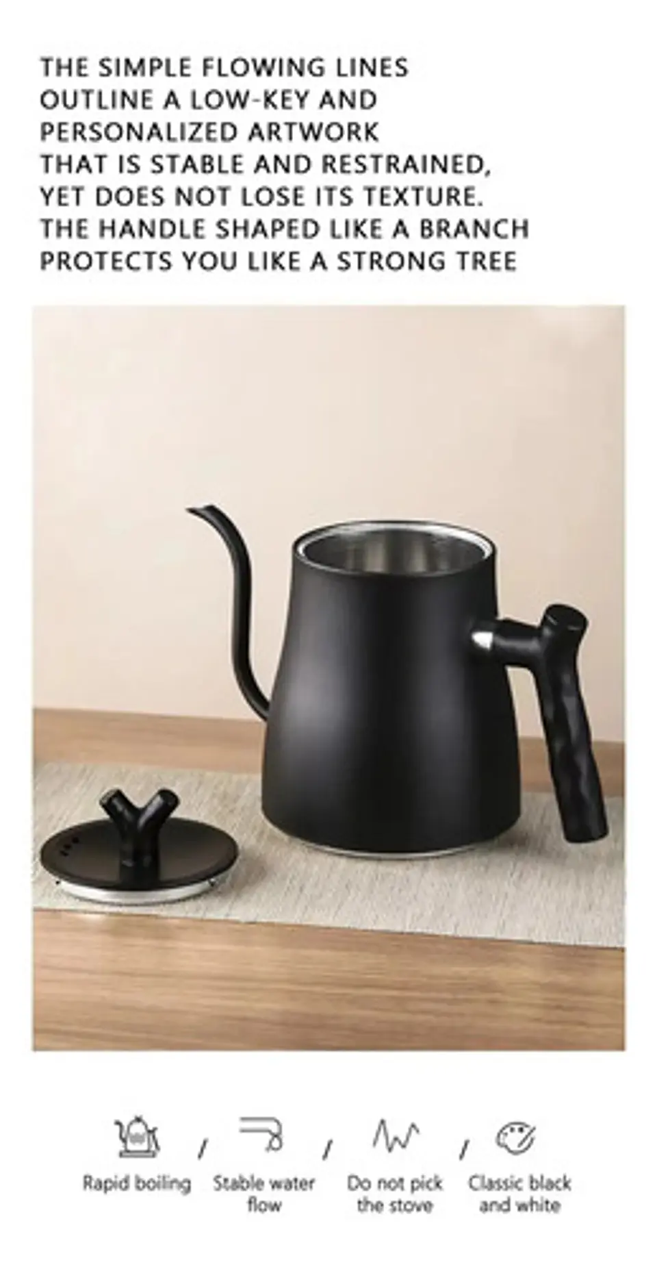 Jarra Tetera Hervidora Cafetera 1000ml  3