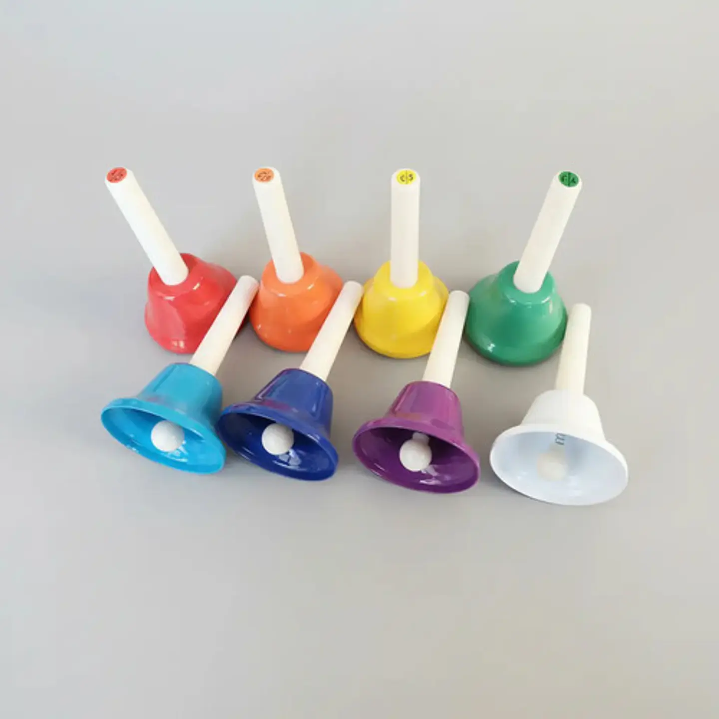Kit 8pcs Campanas De Percusión Infantil De Mano Instrumentos 2