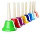 Kit 8pcs Campanas De Percusión Infantil De Mano Instrumentos - Miniatura 4
