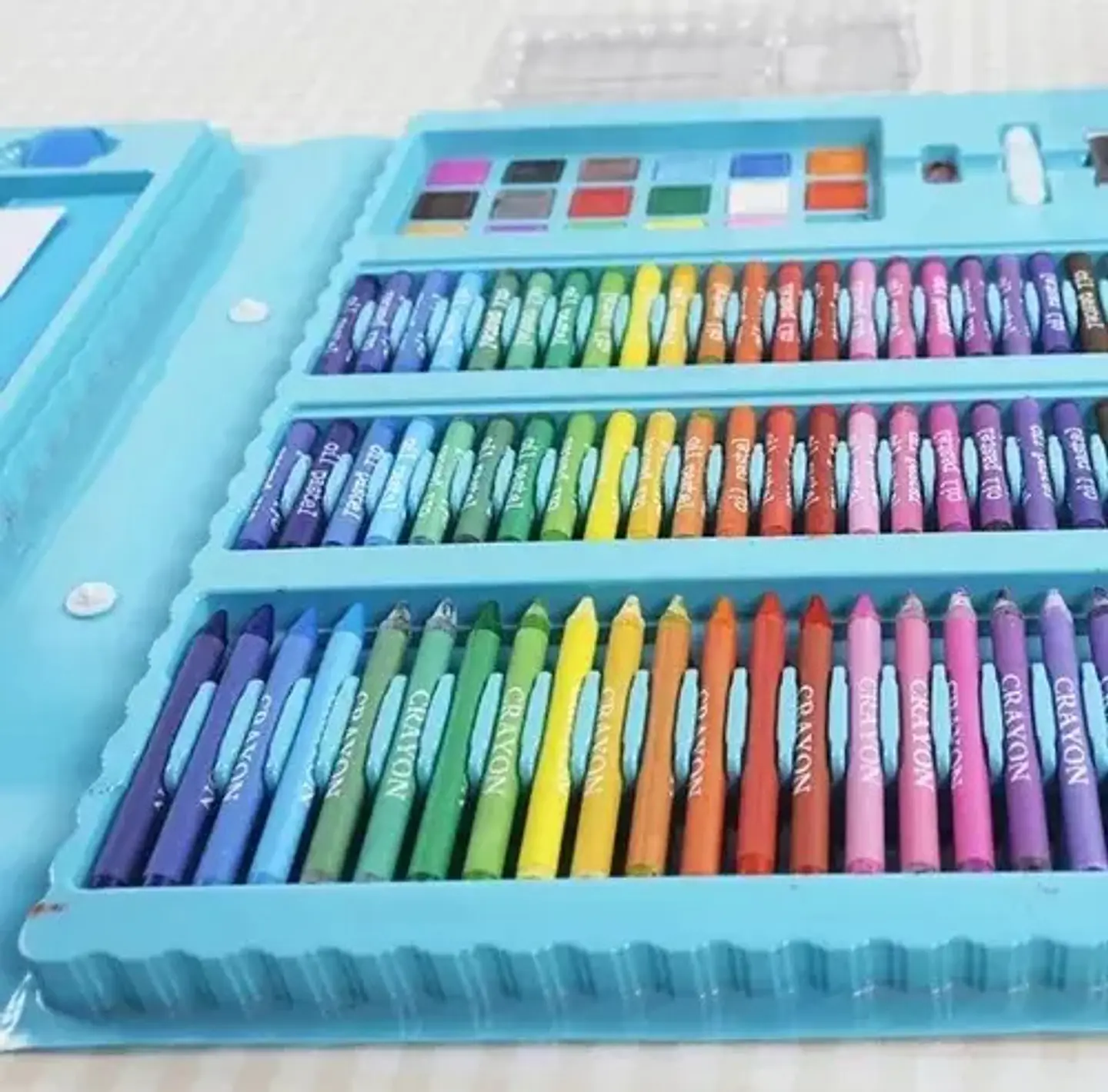 Set Arte Niños Maleta X 208 Pcs Marcador Color Dibujos 5