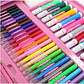 Set Arte Niños Maleta X 208 Pcs Marcador Color Dibujos - Miniatura 10