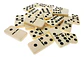 Domino Profesional Caja Madera Juego Fichas Casino 4807d  - Miniatura 2