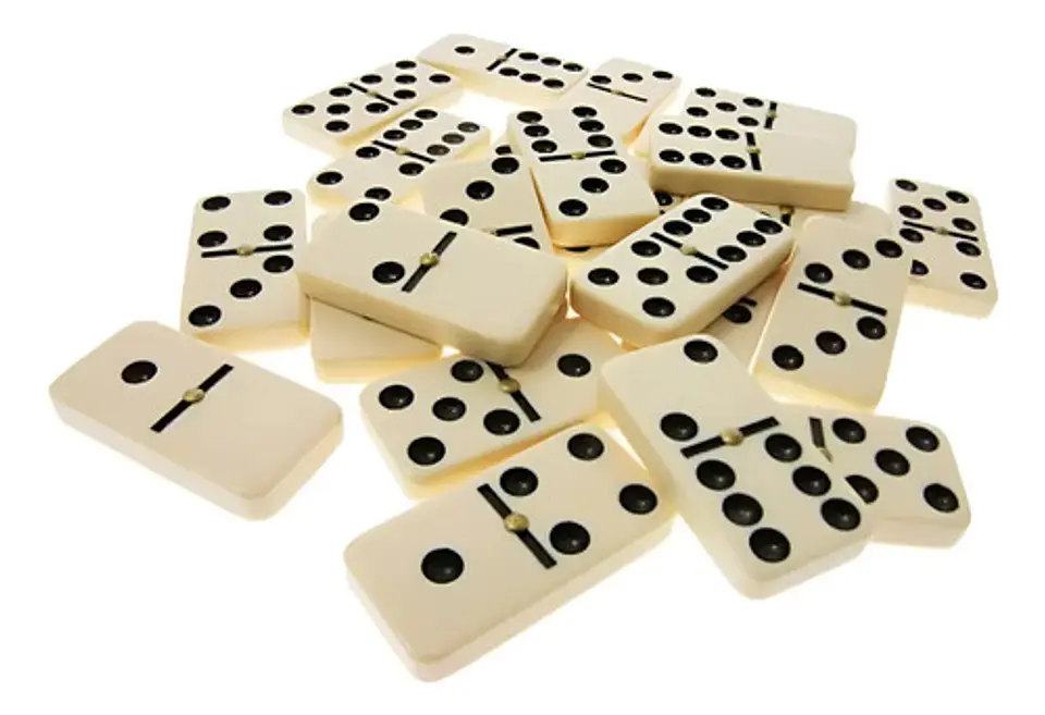 Domino Profesional Caja Madera Juego Fichas Casino 4807d  2