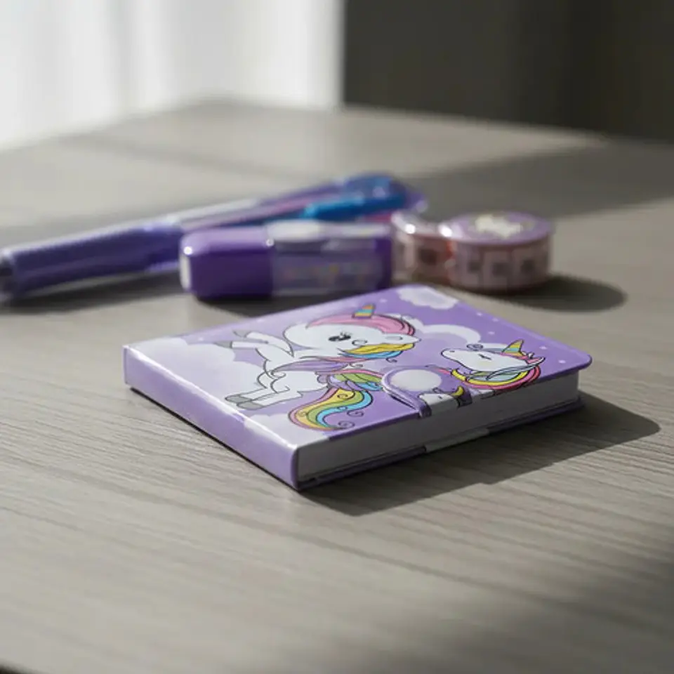 Mini Set De Escritorio Libreta Esfero 4 Minas Cinta  006 11