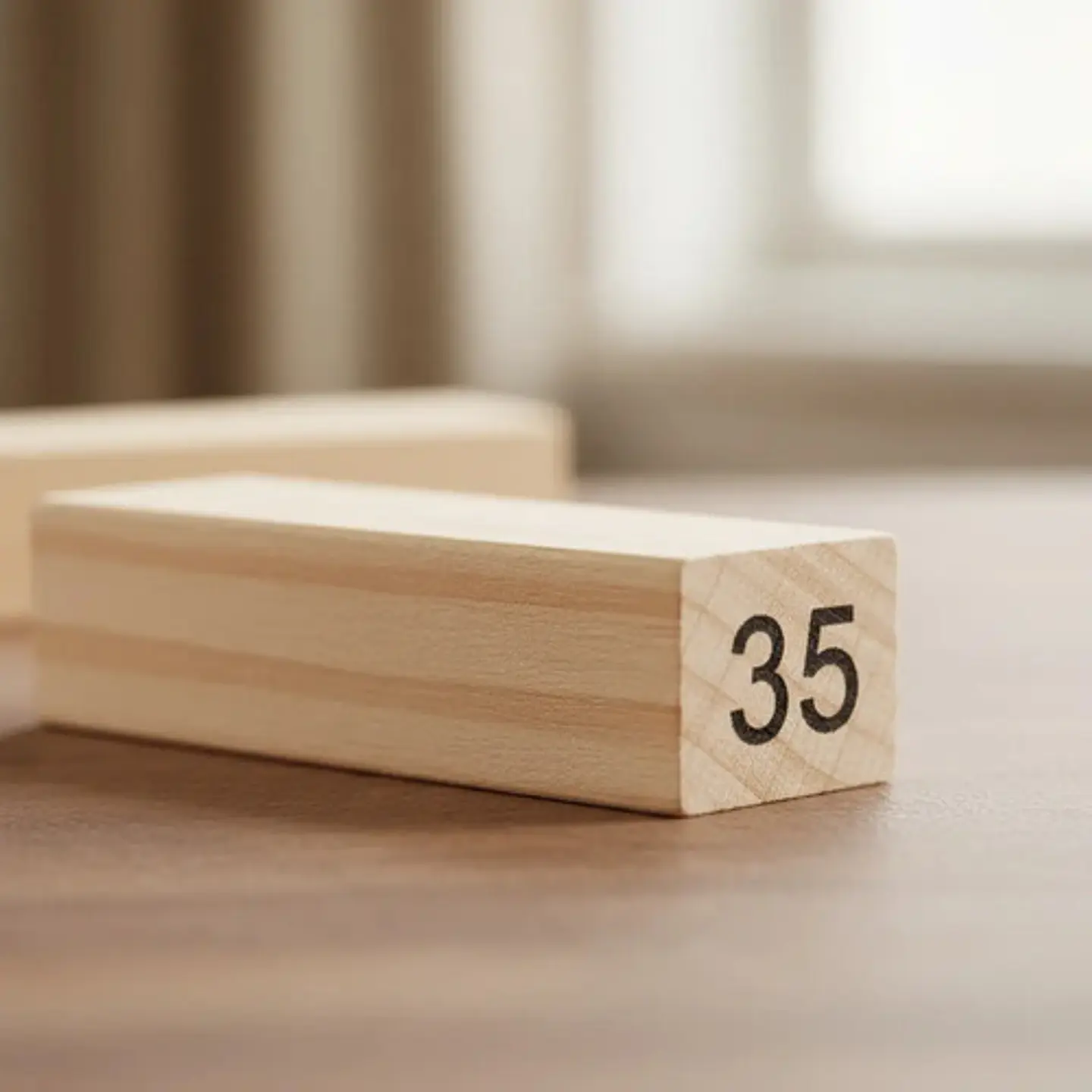 Torre Tipo Jenga Madera 54 Bloques Pequeña Dados Juego Mesa 5
